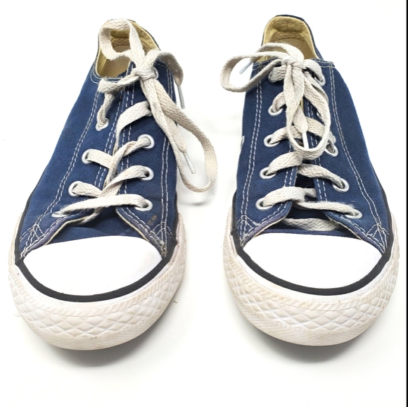 Converse Other - CONVERSE Blue Low Top Shoes Sneakers Lace Up 3